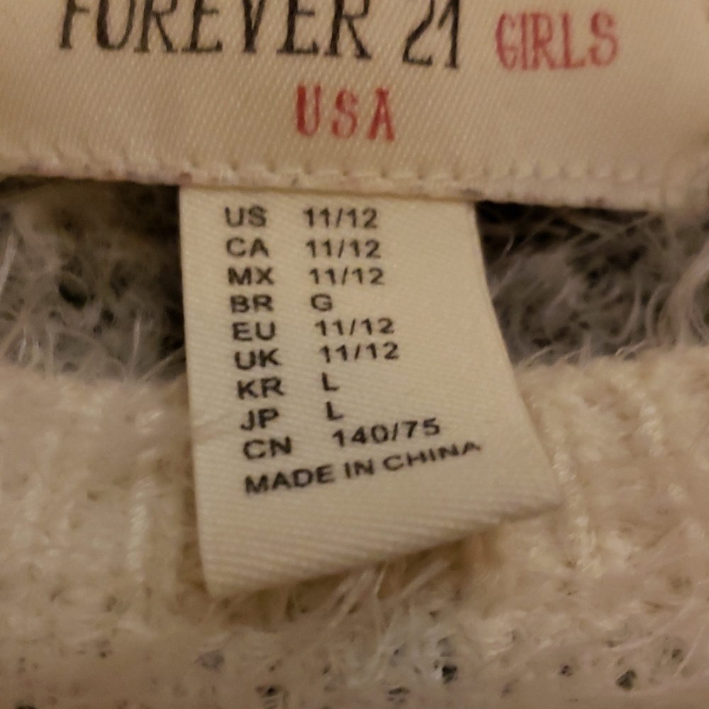 FOREVER 21 GIRLS POLKA DOTS TOP SIZE 11/12 - Picture 4 of 8